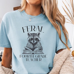 fourth grade teacher tshirt, funny fourth grade teacher, fourth grade humor, matching shirts 4th grade shirts, comfort colors fourth grade