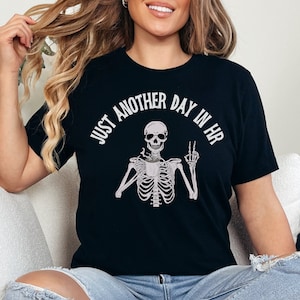 Funny HR Shirt, funny human resources shirt, halloween hr shirt, human resources spooky tshirt, hr humor shirt, human resources tshirt