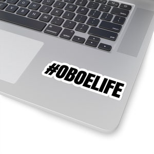 Oboe Aufkleber, Oboe Spieler, Oboe Schüler, Oboe Lehrer, Oboe Geschenk, Oboe Lehrer Geschenk, Oboe Schüler Geschenk, Oboeist Aufkleber