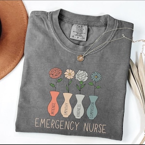 Emergency Nurse Care Comfort Colors Shirt, ER nurse Tshirt, emergency department tee, gift emergency nurse, er nurse t shirt, emergency rn
