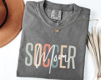 Soccer Mom Comfort Colors Shirt, soccer mom t shirt, cute soccer mom shirt, soccer mom tee, soccer mama shirt, soccer mom gift