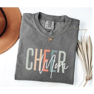 Comfort Colors© cheer Mom Shirt, cheer mom tee, cheer mama tshirts, mothers day cheer mom shirt, gift for cheer mom, cheer gameday shirt