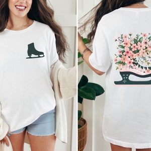 Ice Skater Comfort Colors Shirt, Figure Skating T Shirt, Figure Skater Tee, Iceskating Shirt, Shirt for Figure Skater, Shirt for Ice Skater