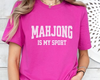 Maglietta Mahjong, maglietta Mahjong, regalo Mahjong, regalo per giocatore Mahjong, maglietta divertente Mahjong, regalo Mahjong, regalo per amante Mahjong