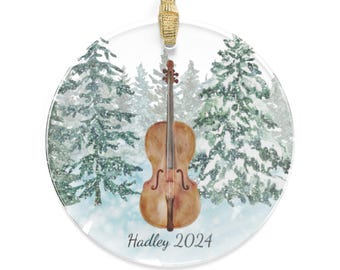 Cello Ornament, cellist ornament, cellist gift, gift for cello teacher, gift cello lover, cello student gift, cello christmas gift