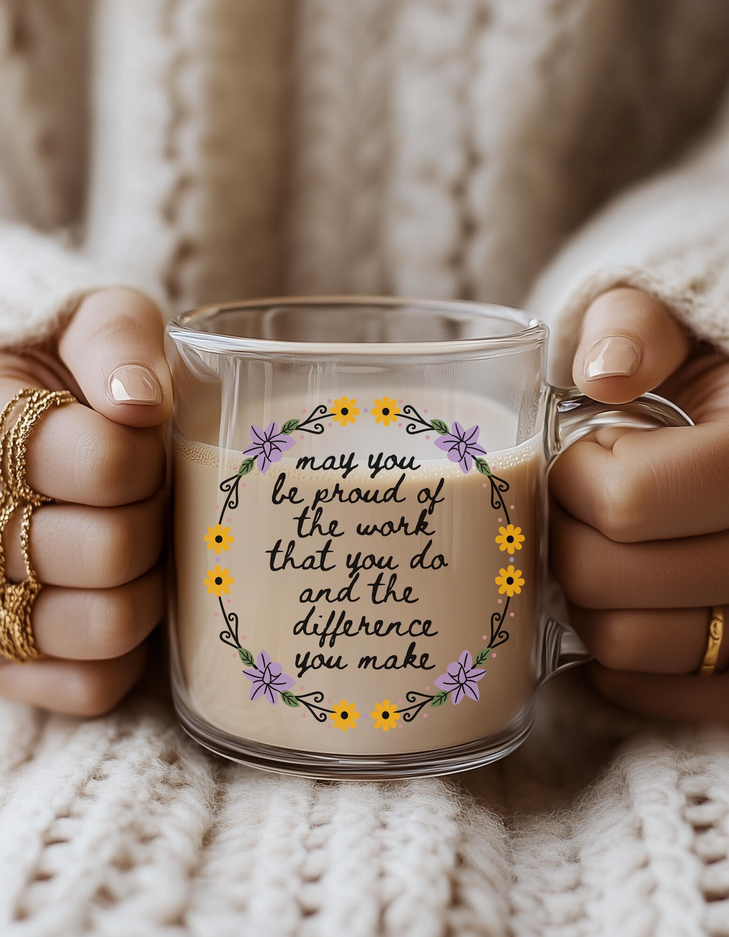 May You Be Proud of the Work That You Do and the Difference You Make Mug,  Employee Appreciation Mug, Gift for Mentor, Gift to Say Thanks - Etsy Israel