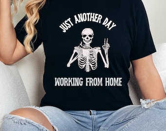Remote Work Shirt, Funny Working from home tshirt, remote work humor, work from home gift, gag gift work from home, remote work tee,