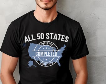 50 States Travelled, Visited all 50 States, 50 state Travel club, Travelled all 50 states, State Tripping T Shirt, Fifty States Travel Club