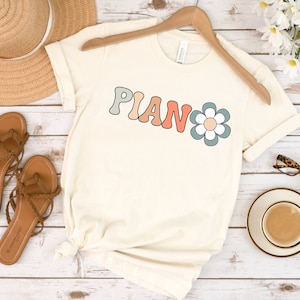 Piano Shirt, Piano Lover Gift, Piano Teacher Shirt, piano student shirt, pianist shirt, music teacher gift, cute piano shirt, music gift