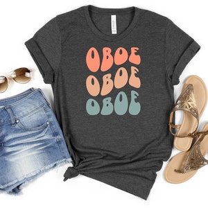 Oboe T Shirt, Retro Oboe Shirt, Oboe Shirt, Oboist, Oboe Liebhaber, Oboe Liebhaber Geschenk, Oboe Shirt, Oboe T Shirt, Oboe Lehrer, Oboe Spieler