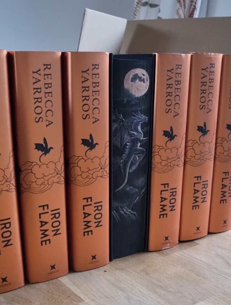 Iron Flame by Rebecca Yarros Hand Painted Made to Order Etsy UK