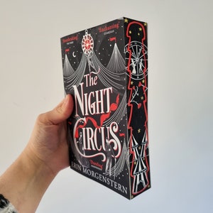 The Night Circus by Erin Morgenstern - Hand Painted Edges - Made To Order