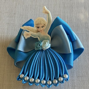 Disney Princess Elsa Frozen Hair Bow