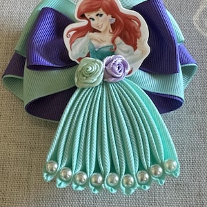 Disney Princess Ariel - The Little Mermaid - Hair Bow