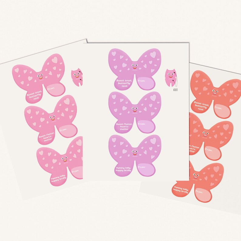Lollipop Valentine Printables for Kids, Add Whimsy to Valentine’s Day ...