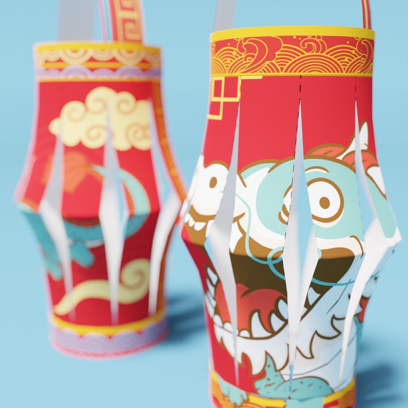 Illuminate the Lunar New Year With Printable Dragonthemed Paper