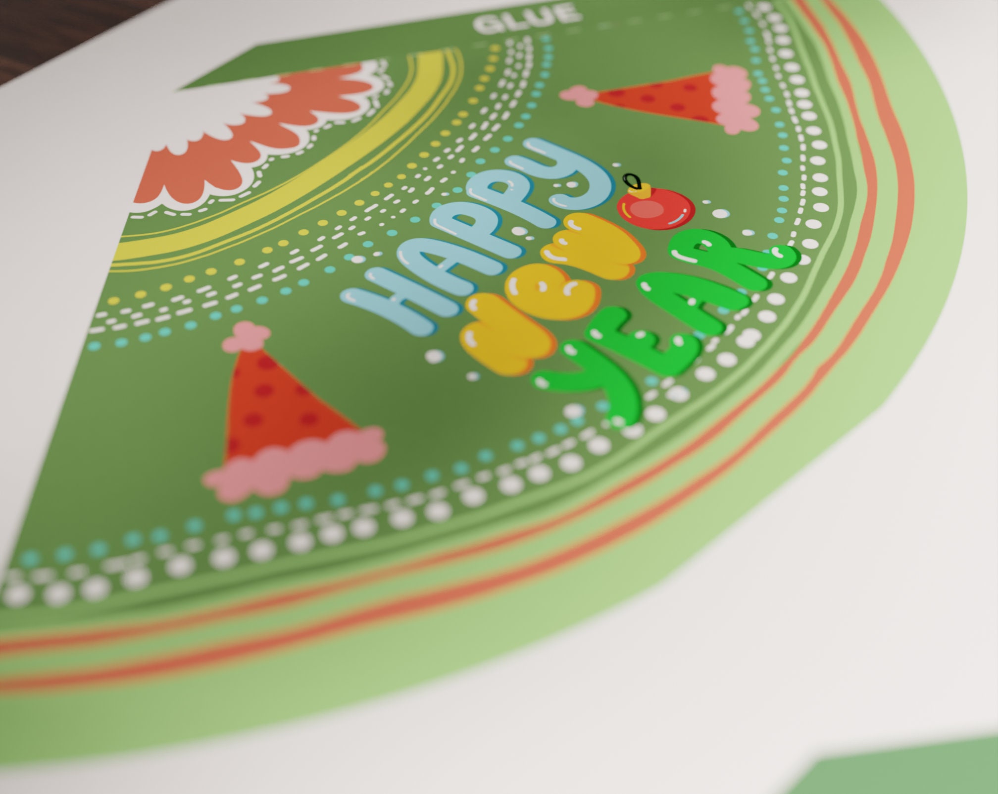 Celebrate in Style With Printable Kids New Year's Eve Party Hats ...