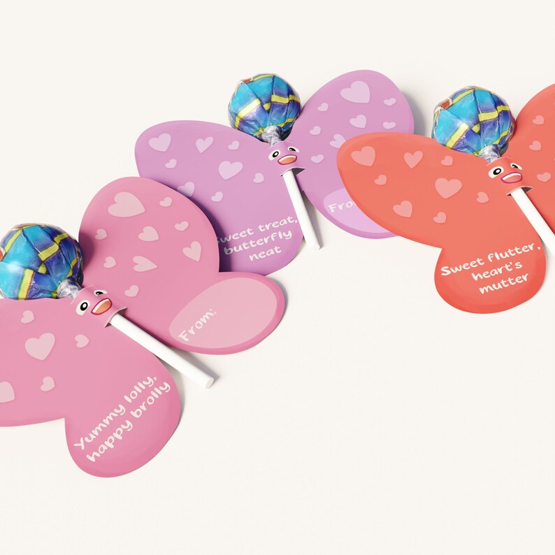 Lollipop Valentine Printables for Kids, Add Whimsy to Valentine’s Day ...