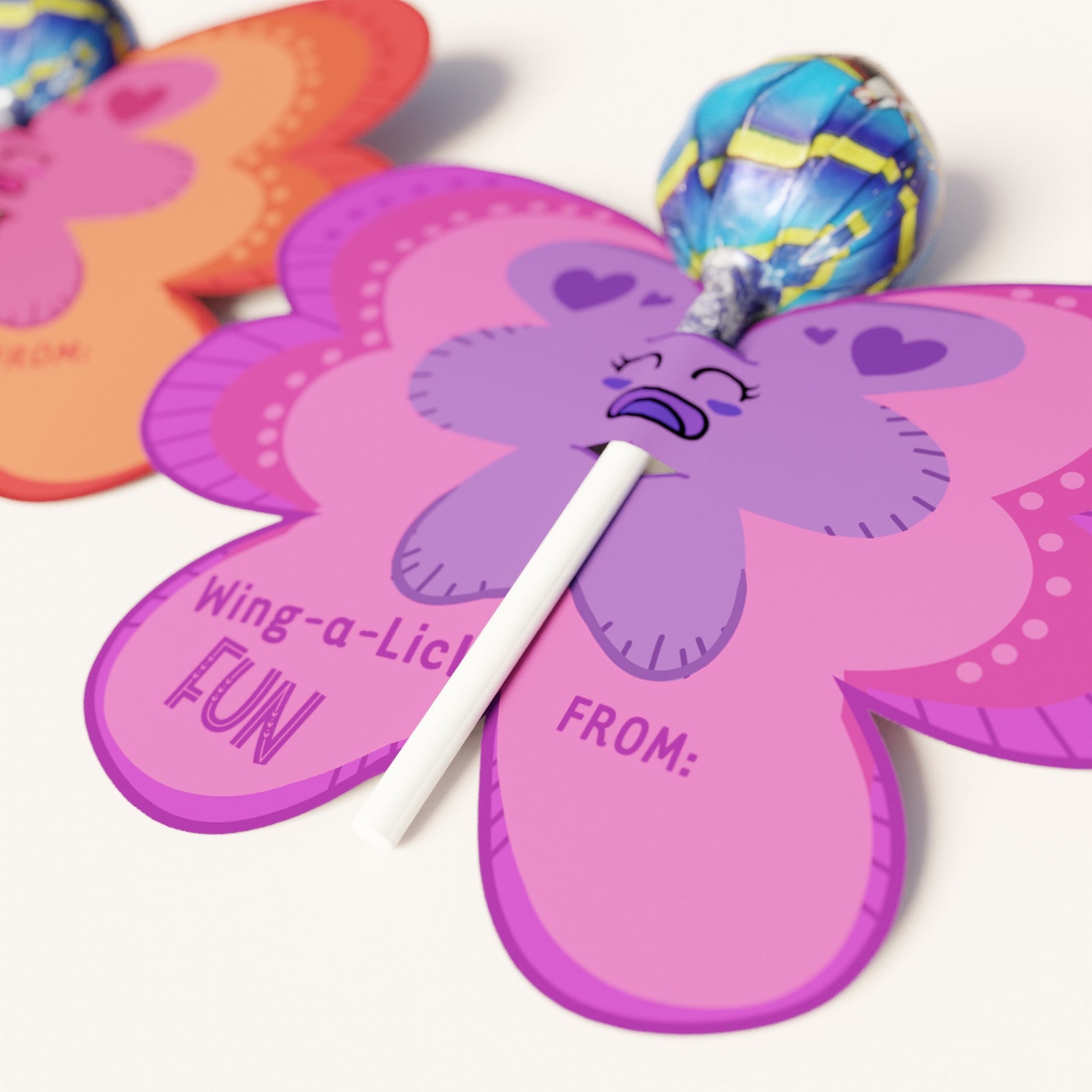 Lollipop Valentine Printables for Kids, Add Whimsy to Valentines Day ...