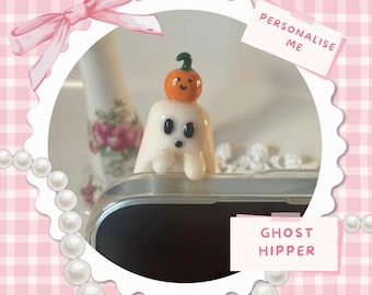 Kawaii Ghost Hipper: Handmade Kawaii Kindle Peeker