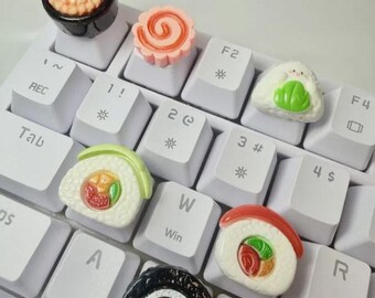 Sushi Artisan Keycap – Handmade Keyboard Accessory