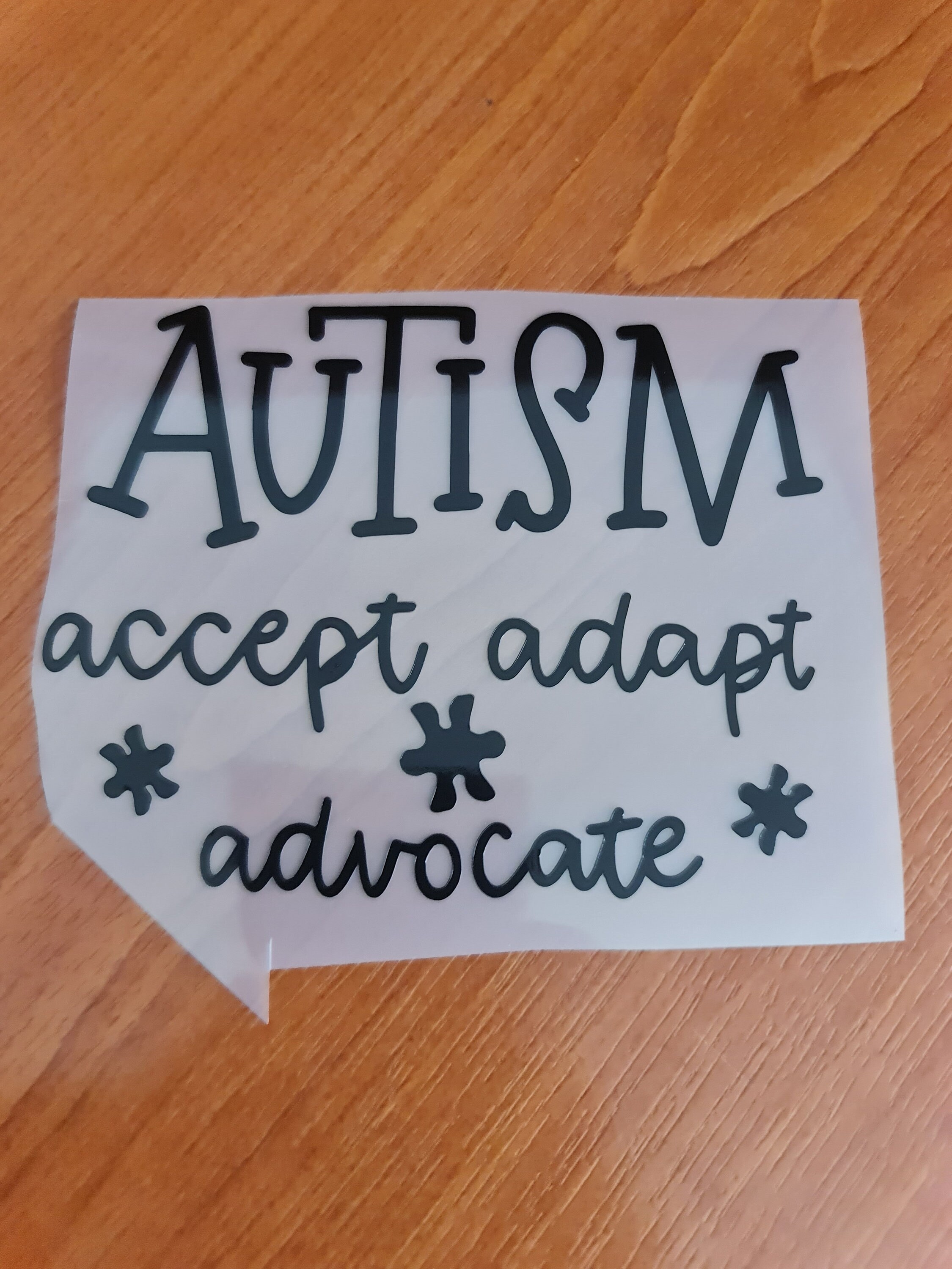 Autism Autistic Car Window wall Bumper Awarenesscar Etsy