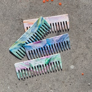 19 grand peigne à dents larges brosse à cheveux démêlante