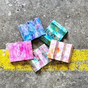 Recycled plastic soap dish