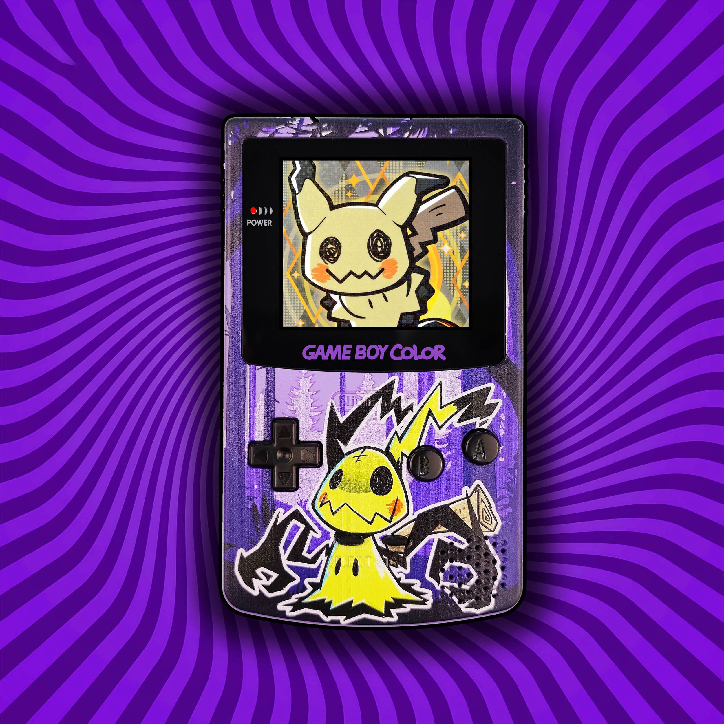 Holo Mega Gengar and Mimikyu/ Custom Holographic Pokémon Card -  Denmark