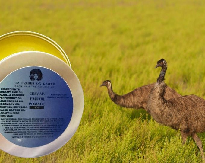 Creamy Emu Oil Pomade 8oz