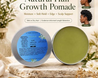 EXTREME Hair Growth Pomade for Women | Natural Hair Pomade for Edges, Dry Scalp Moisture| Soft Styling and Natural Hair LENGTH RETENTION