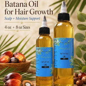 Extreme Growth Potent Batana Oil for Hair Growth 4oz/8oz | Hair Growth Oil Natural Hair Products | Hair Growth Serum | Natural Hair Care