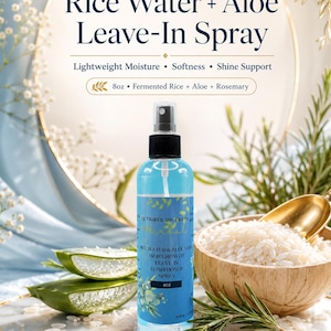 Rice Water and Aloe Leave-In Conditioner Spray