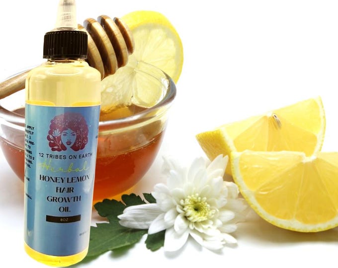 Honey Lemon Hair Growth Oil, 4oz
