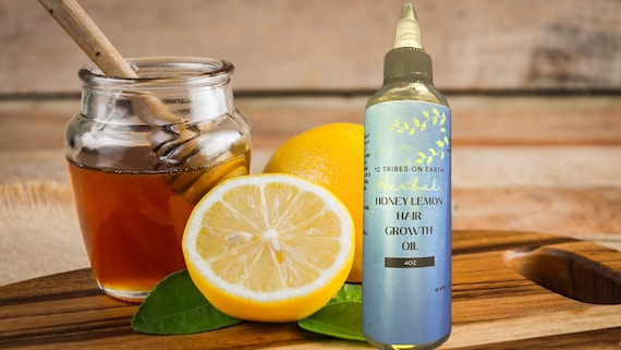 Honey Lemon Hair Growth Oil, 4oz