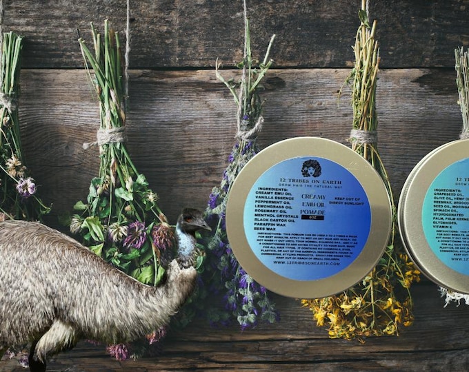 Emu Oil & Hair Growth Pomade Twin Pack