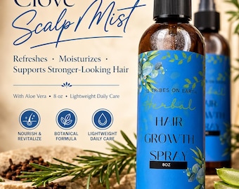EXTREME GROWTH Potent Hair Growth Spray, 8oz | Anti-Breakage, Length-Retention, Moisturizing Hair Growth Products | All Natural Hair Care