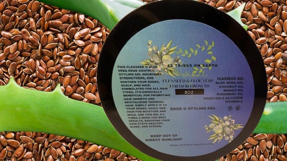 Flaxseed & Aloe Vera For Hair Growth Gel