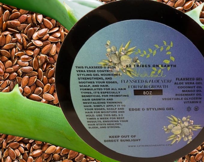 Flaxseed & Aloe Vera For Hair Growth Gel