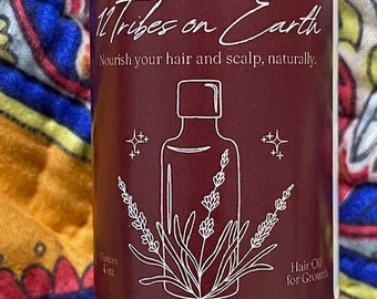 All Organic Hair Growth Oil, 4oz