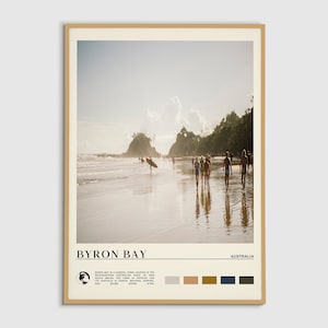 Digitale Ölfarbe, Byron Bay Druck, Byron Bay Kunst, Byron Bay Poster, Byron Bay Foto, Byron Bay Poster Druck, Byron Bay Decor, Australien