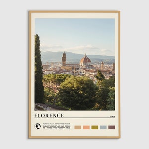 Digitale Ölfarbe, Florenz Druck, Florenz Wandkunst, Florenz Poster, Florenz Foto, Florenz Posterdruck, Florenz Wanddekor, Italien