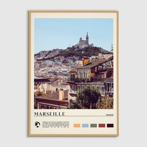 Digitale Ölfarbe, Marseille Druck, Marseille Wandkunst, Marseille Poster, Marseille Foto, Marseille Poster Druck, Marseille Wanddekor