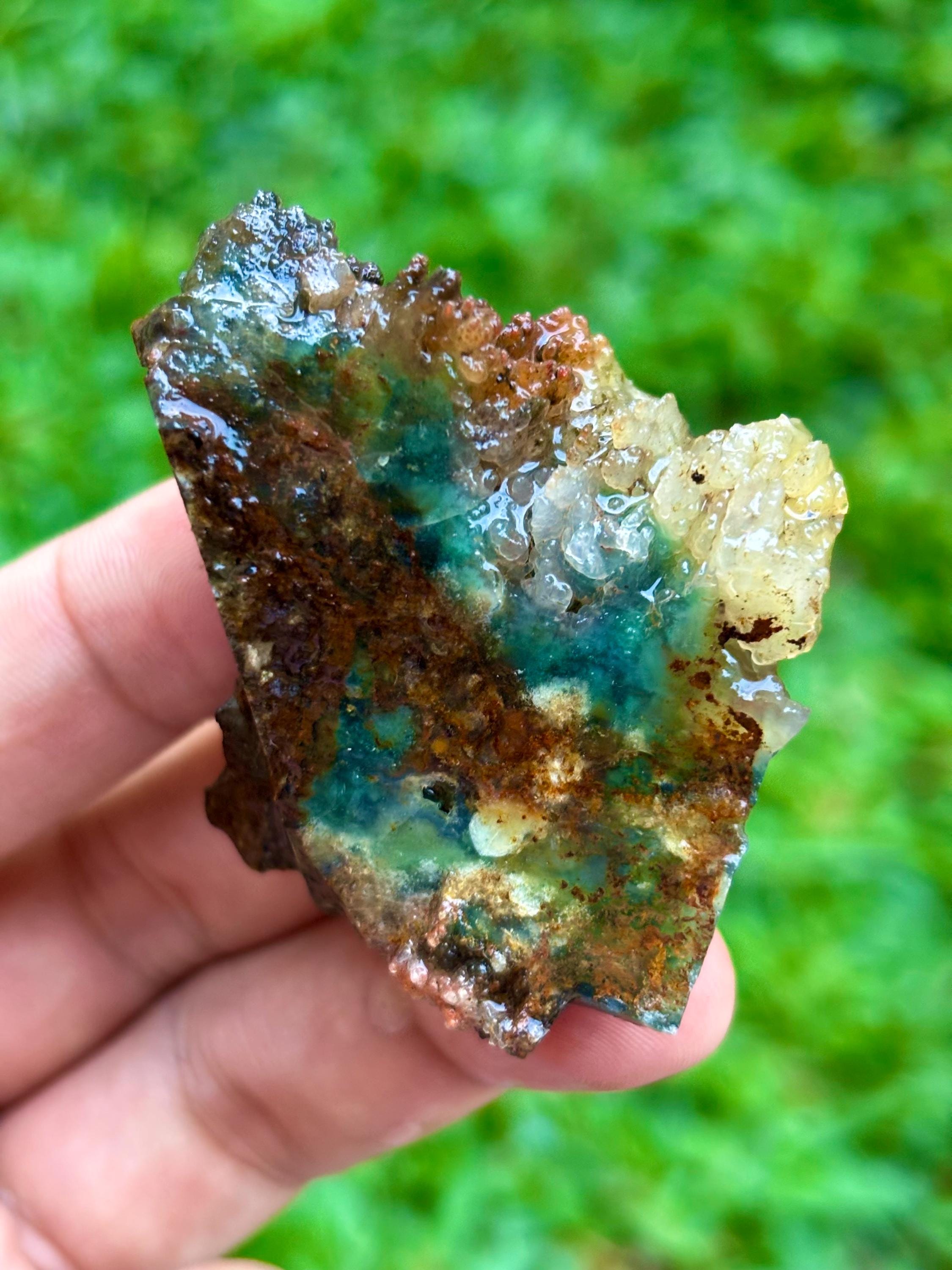 クリソコラカルセドニー　原石 20009008030683.jpg