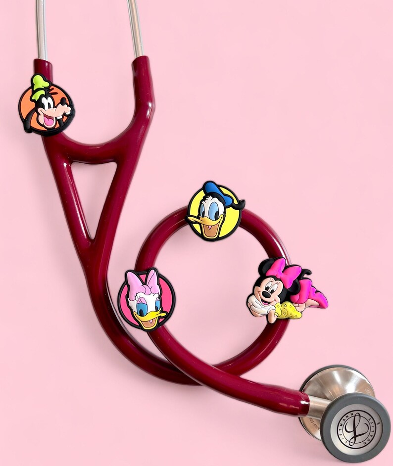 Stethoscope Charms Disney Mickey Mouse Etsy