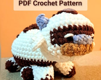 Patrón de crochet de Orión el bisonte volador
