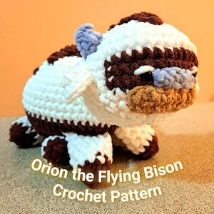 Orion the Flying Bison - Crochet Pattern