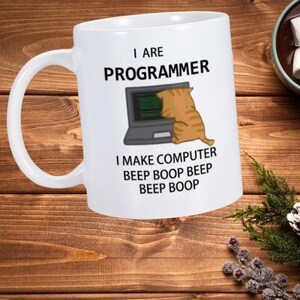 Engineer Computer Programmer Programming Coffee Mug, Information ...