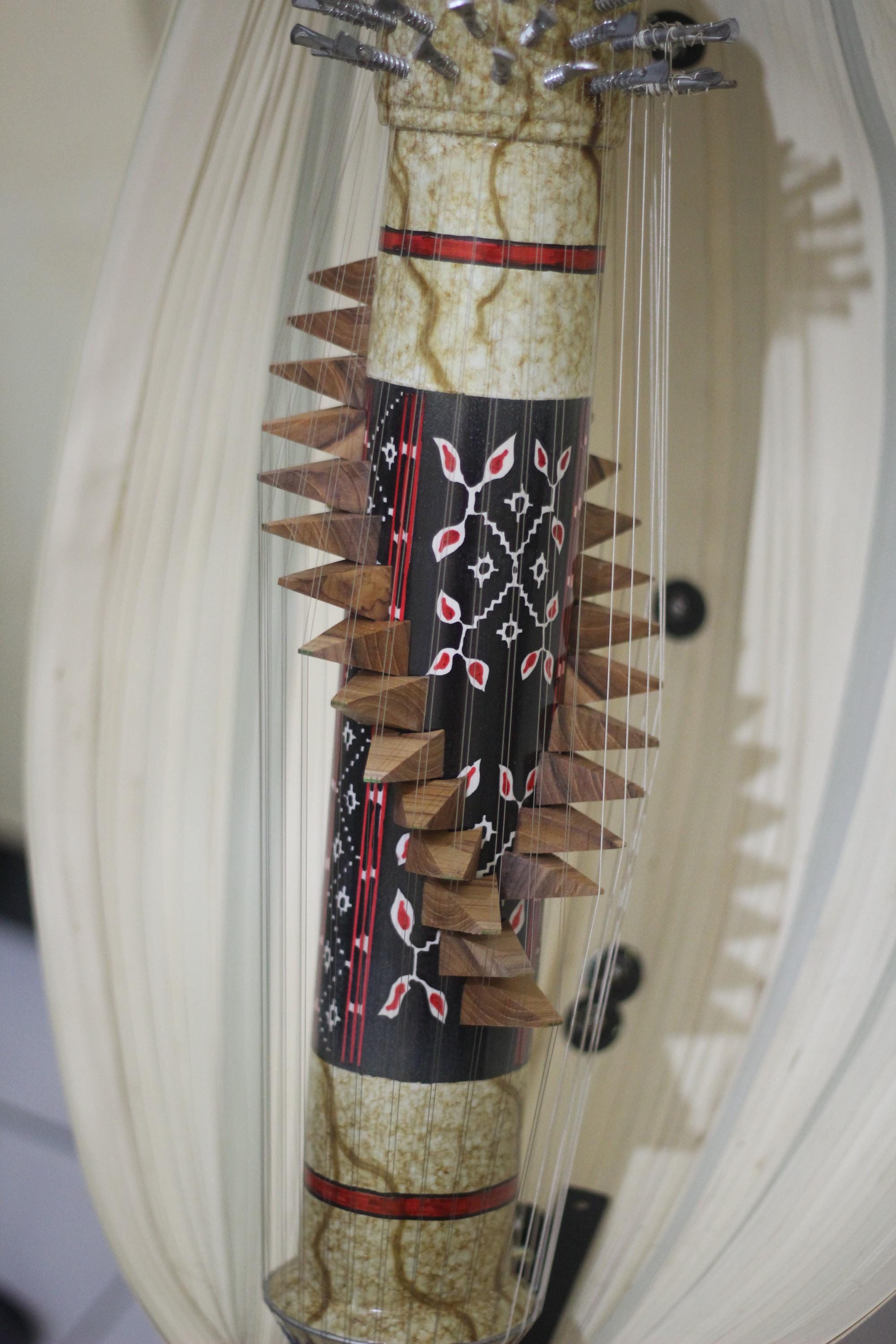 Acoustic Sasando Bamboo Tube Harp, Handmade Indonesian Acoustic Musical ...