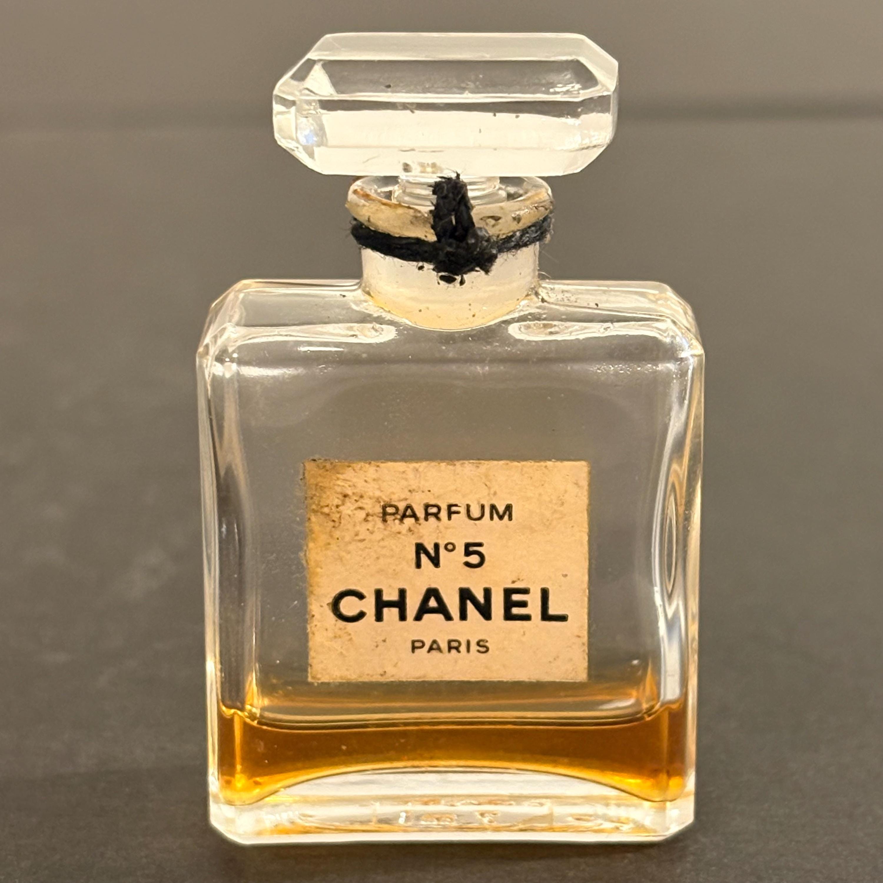 Vintage Chanel No 5 Parfum Miniature 7 Ml With Original Box France